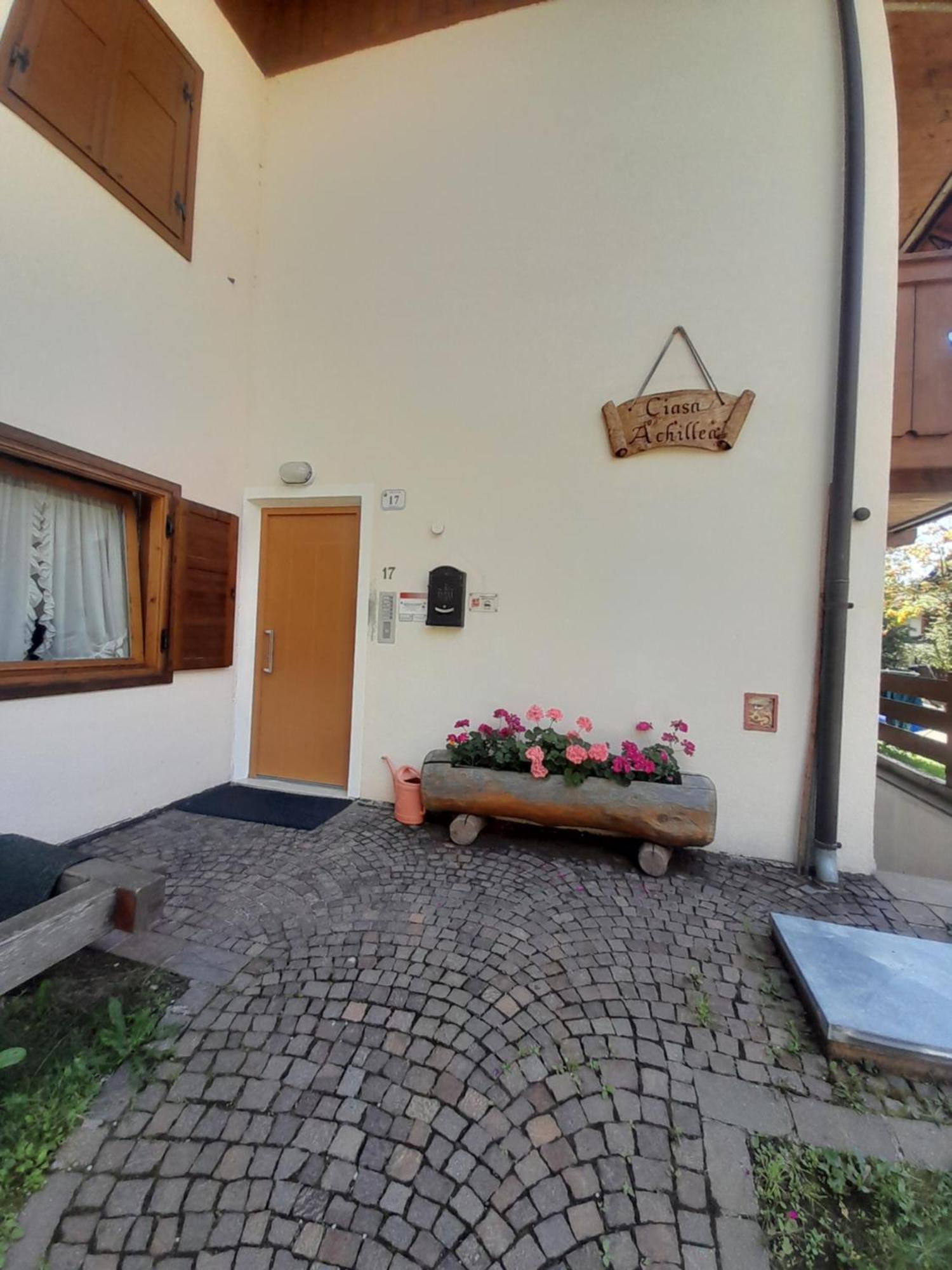 Apartmán Ciasa Achillea - Cristel Luigia Pozza di Fassa Exteriér fotografie